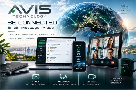 AVIS connected mail messaging and video services