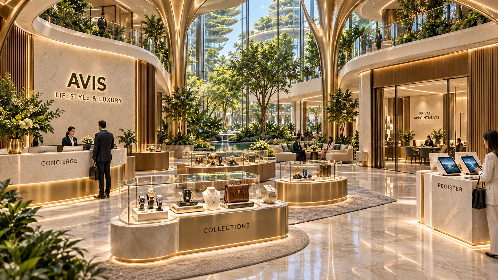 Lifestyle & Luxury exhibition hall